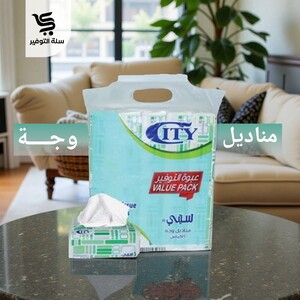 مناديل فرط سيتي 180 مزدوج 10 عبوات