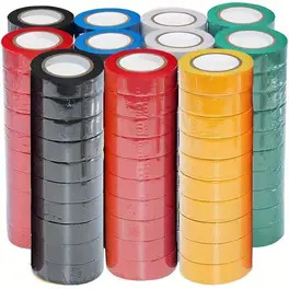شريط عازل كهربائي PVC صيني × 50